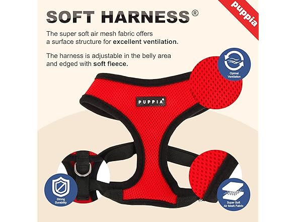 Puppia Soft Dog Harness