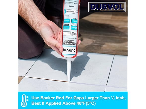 Durvol Waterproof Silicone Sealant