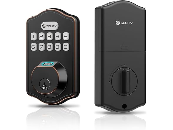 Solity Smart Digital Electronic Deadbolt Door Lock