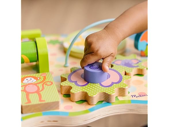First Play Children’s Jungle Wooden Activity Table