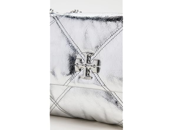 Kira Metallic Diamond Shoulder Bag