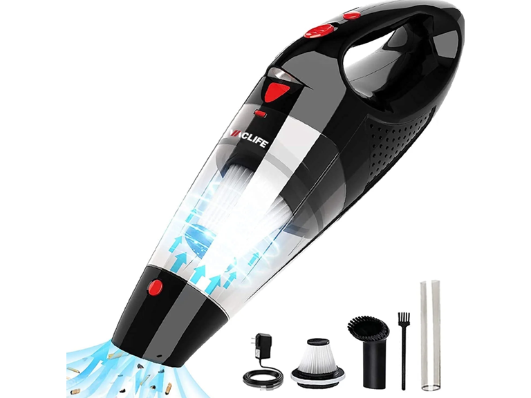 VacLife VL188-RED VacLife VACUUM CAR HANDHELD Red and Bl