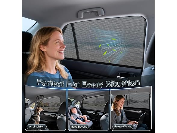 PEYOU Car Window Shades