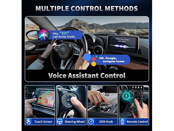4-in-1 Wireless CarPlay Adapter