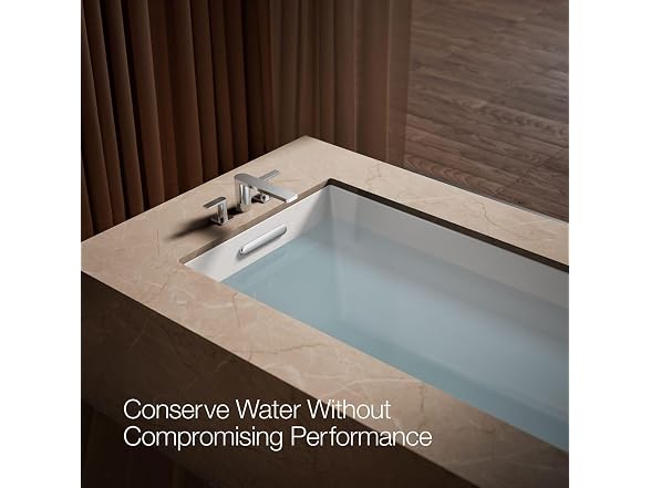 Kohler 27121-4-CP Parallel Two-Handle Deck-Mount Bath Faucet