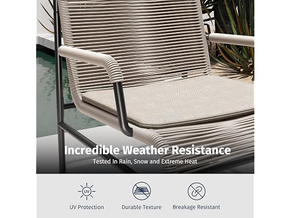 EAST OAK East Oak 3-Piece Patio Furniture Set