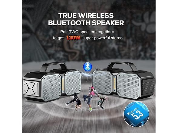 BUGANI Shock Bluetooth Speaker, Portable