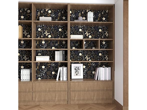 ILHIIOR Gold Leaf Peel Stick Wallpaper