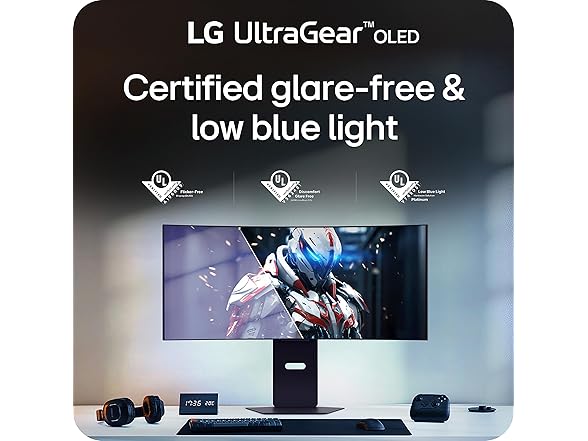 LG 45GX900A-B 45" Ultragear Curved Gaming Monitor