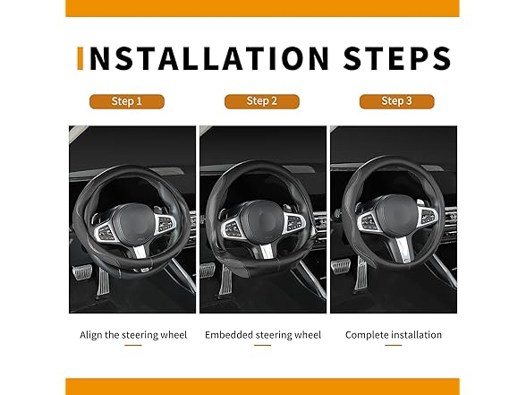 Custom-Fit for Subaru Steering Wheel Cover