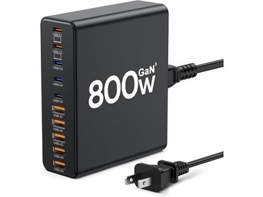 $34.99, Was $129.99, 73% Off! 800W USB C Fast Charger Block dealfomo