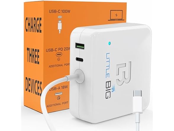 100W USB-C Fast Charger for MacBook Pro