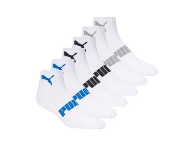 $17.99, Was $36, 50% Off! PUMA Men's 12-Pairs Quarter Crew Socks dealfomo