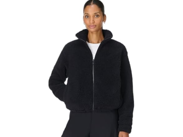 Sweaty Betty Women Large Canyon Zip Up Fleece