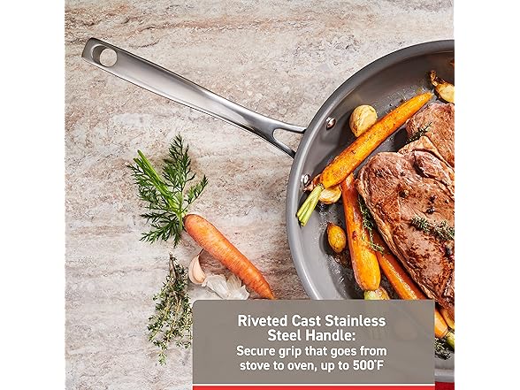 T-fal Ceramic Non-Stick Induction, Frypan Set