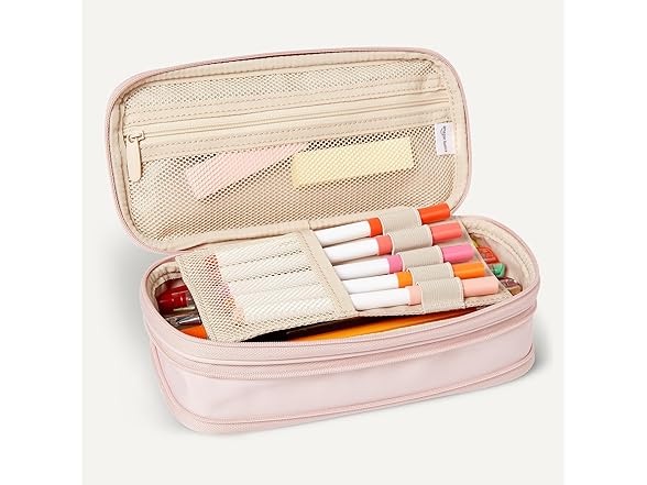 Amazon Basics Large Capacity Pencil Case