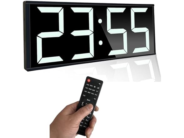 ETEBRG 17.3'' Huge Digital Wall Clock