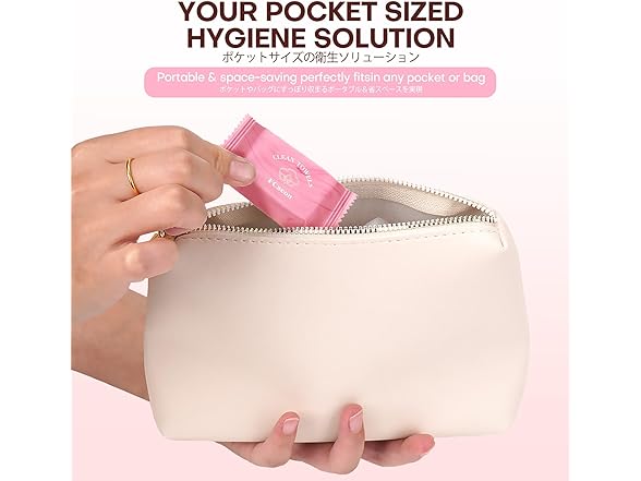 Fcaeon Compressed Towel Tablets 20ct Pink