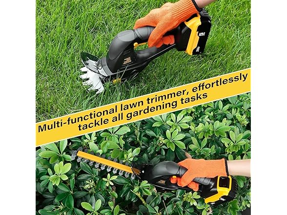 IEBUDA 2-in-1 Hedge Trimmer DeWalt 20V
