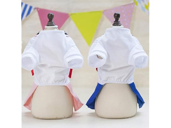 Tangpan Bow-Knot Student Cosplay Pet Costume XL
