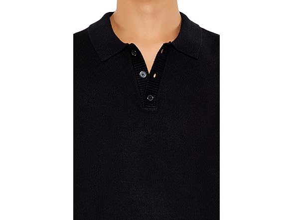 Forever 21 Men (M) Sweater-Knit Polo Shirt