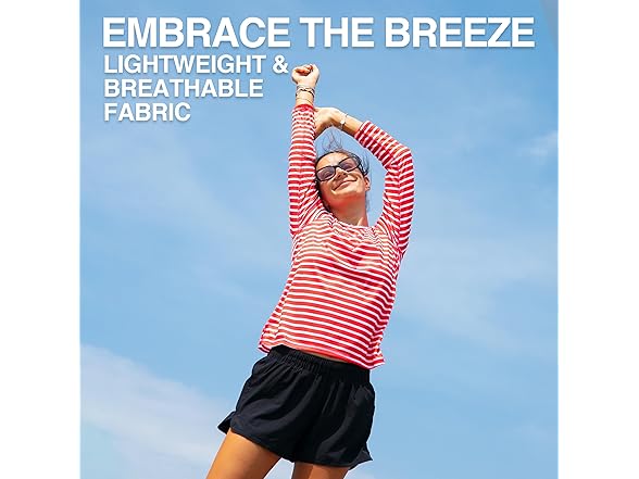 Kanu Red Long Active Swim Tee (S)