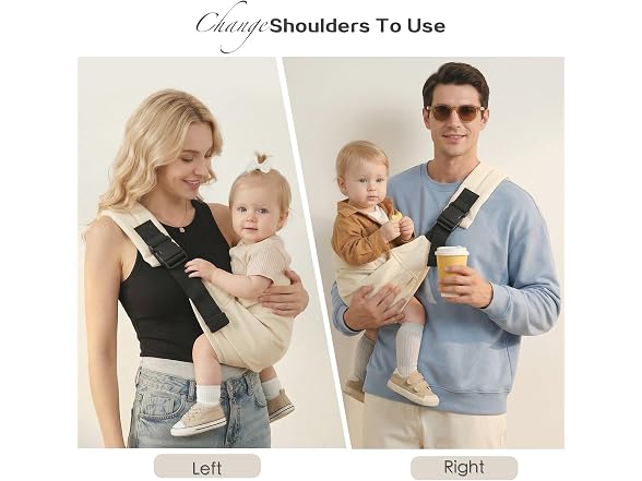 MISSWISDOM Toddler Sling Carrier 7-30lbs