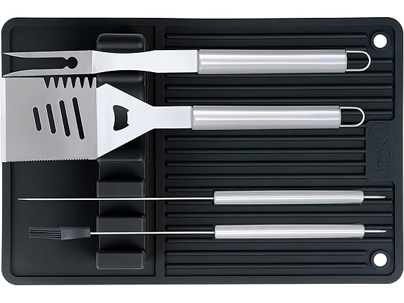 Ozeri BBQ and Grill Utensil Holder Mat