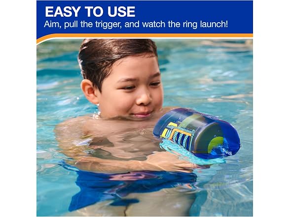 SwimWays Hydro Ring Water Launcher Pool Toy