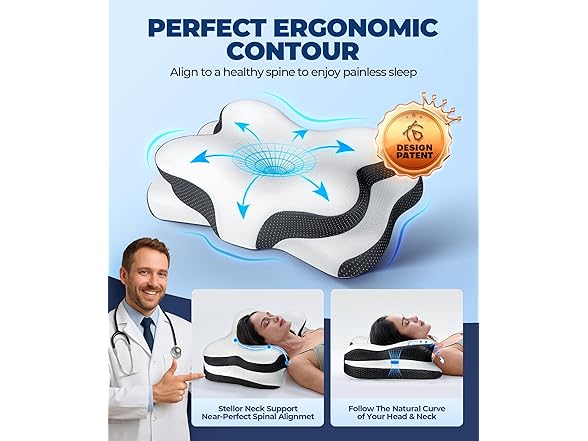 Osteo Cervical Neck Pillow