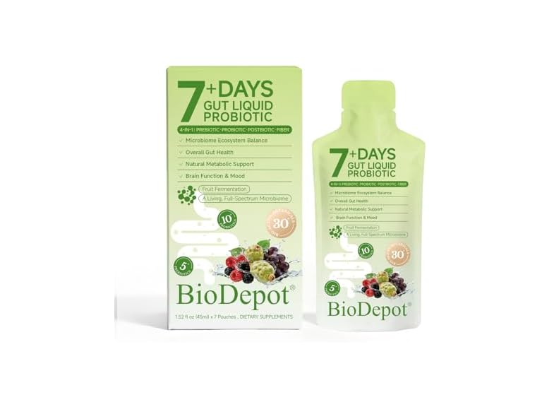 Biodepot 7 Day Liquid Probiotic Cleanse