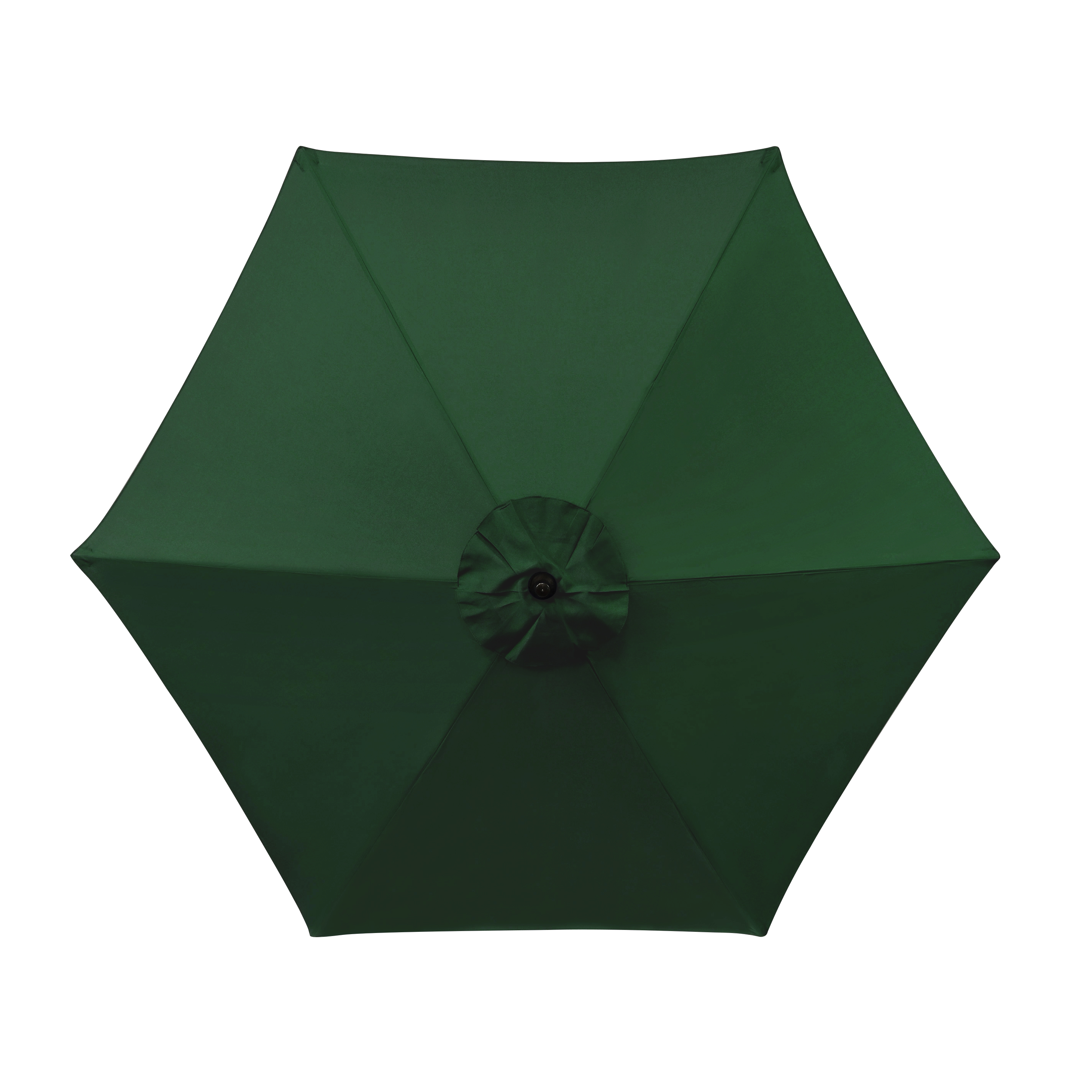 7' Rd. Steel Market Patio Umbrella, Push Lift - Gallery 11