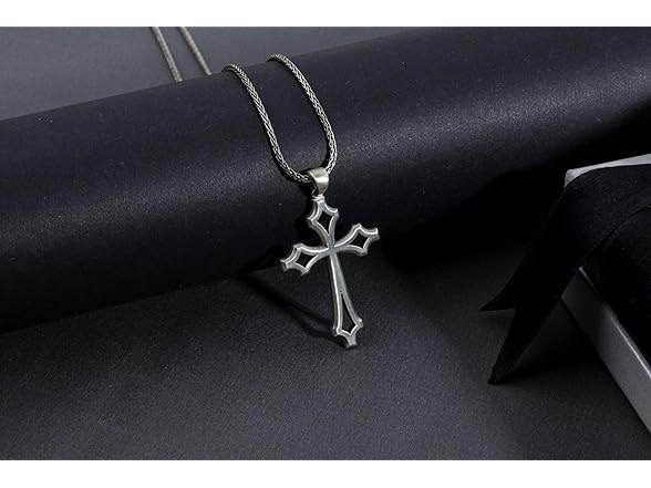 bysilvergates Cross Necklace for Men 925