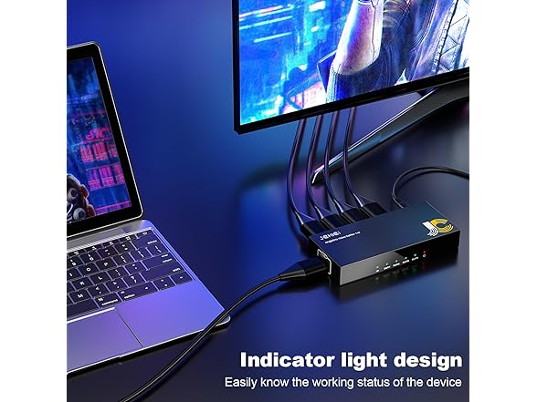 HDMI Splitter 1 In 4 Out 4K 60Hz