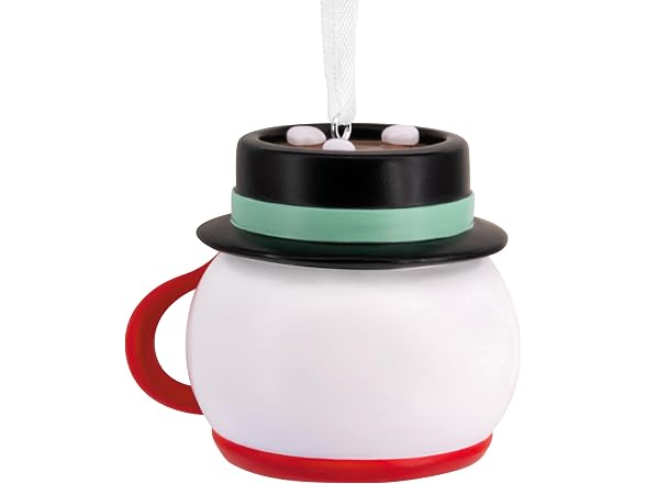 Hallmark Christmas Ornament, Snowman Mug - Gallery 6