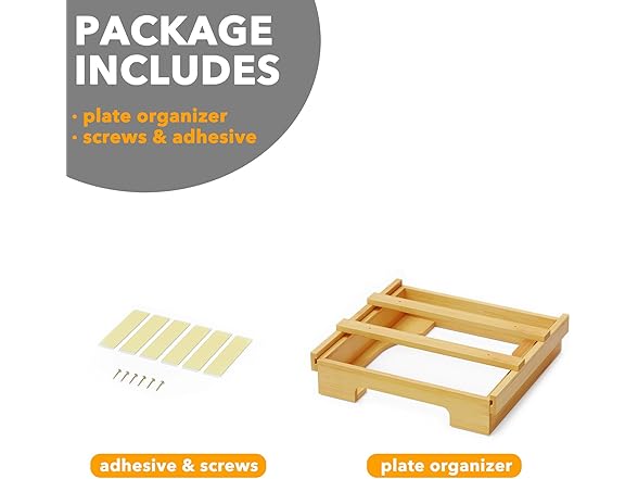 SpaceAid 12-inch Paper Plate Dispenser