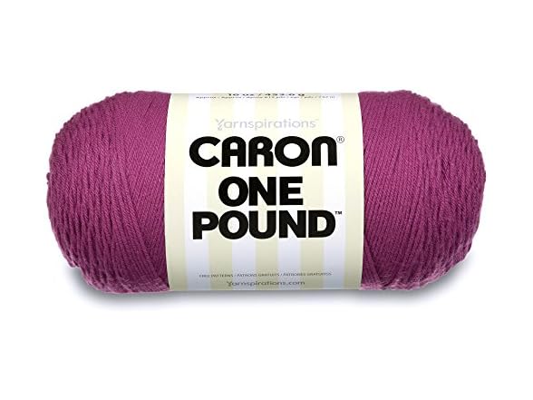 Caron One Pound Solids Yarn, 16oz, Gauge 4
