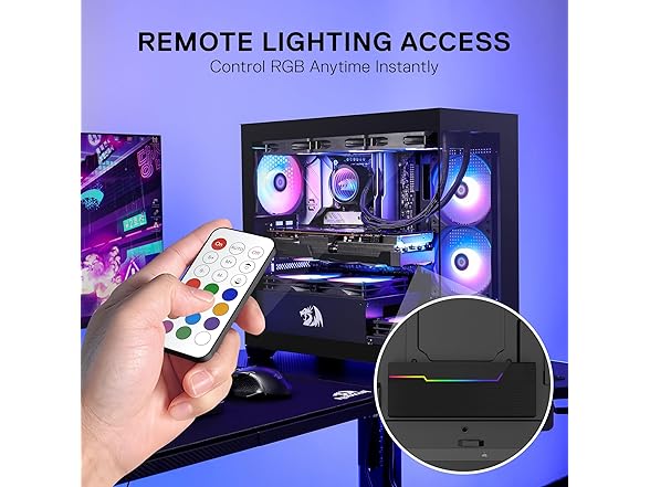 Redragon GCP09 ARGB and PWM Fan Hub Controlle