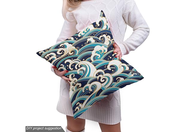 Ambesonne Nautical Fabric by The Yard