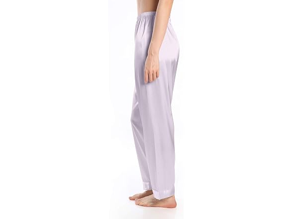 Wantschun Women (S) Satin Silk Sleepwear Trousers