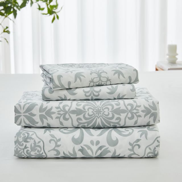 Kathy Ireland Printed 4-Piece Sheet Set - Gallery 24
