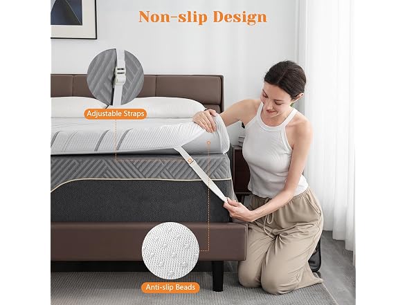 Extra Firm Mattress Topper 4 Inch Queen Size
