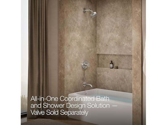 Kohler T14420-3-SN Purist Rite-Temp bath and shower trim