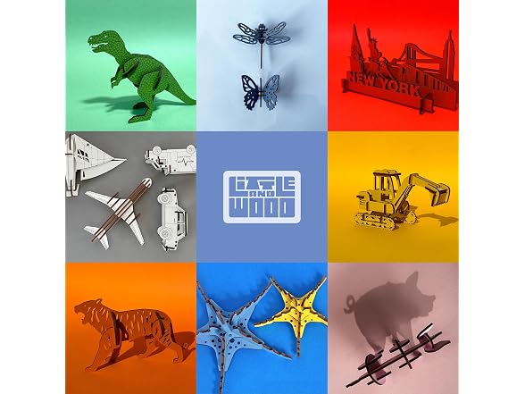 Little & Wood: Woodlet: Medium - Tyrannosaurus Rex