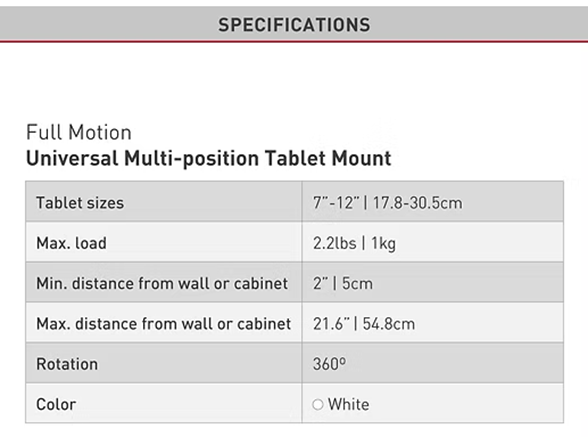 Barkan Smartphone & Tablet Mount
