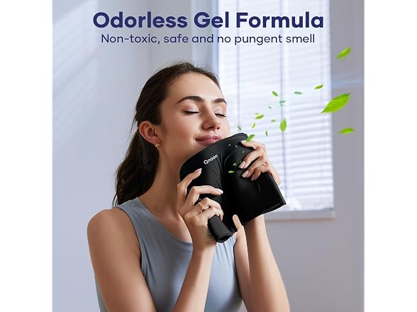 Qnoon Migraine Relief Cooling Gel Ice Head Wrap