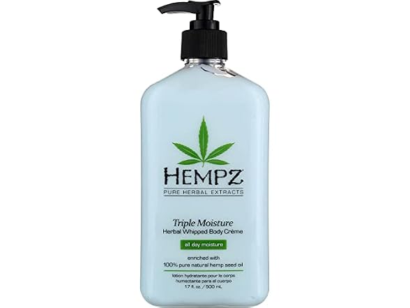 Hempz Body Moisturizer Triple Moisture 17 Ounce