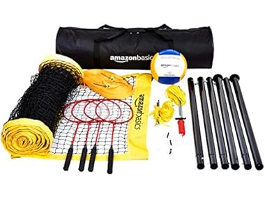 $29.99, Was $84.99, 64% Off! Amazon Basics Portable Outdoor Sport Combo Set dealfomo
