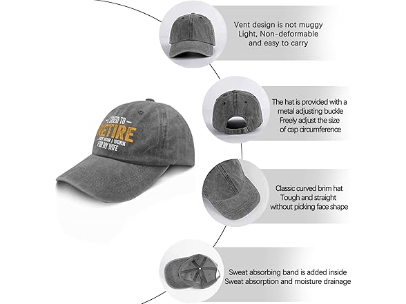 I Tried to Retire But...Baseball Hat