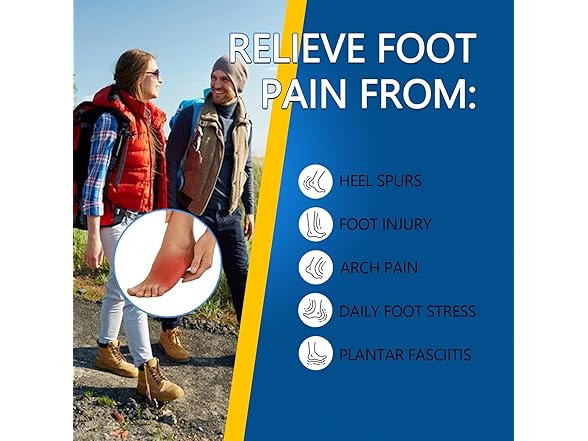 Wikups 2 Pcs Arch Support Braces